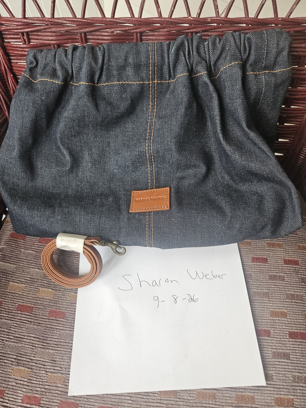 Parker Thatch Mochi Denim 1st Edition With Strap
